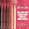 NYX Professional Makeup Epic Ink Liner, Brush Tip Liquid Eye Liner Pen, Up To 24 Hours of Wear, 6 Intensely Pigmented Shades, Waterproof Vegan Formula, Shade: Marshmallow