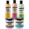 Aunt Jackie's Curls and Coils Quench Moisture Intensive Leave-In Hair Conditioner for Natural Curls, Coils and Waves, Enriched with Shea Butter, 12 oz