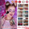 JasCherry All-in-One Make-up Box Set Multi-purpose Cosmetic Storage Beauty Case Professional Contain Eyeshadow Concealer Lip gloss Blusher Compact Powder Eyebrow and Makeup Pencil Brush #1