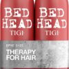 Bedhead by TIGI | Resurrection Shampoo and Conditioner Set | Hair care for brittle and damaged hair | Powerful, regenerating care formula | 2 x 750ml