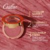 Oulac Pink Luminous Blusher for Cheek Women|Pink Sliver Refletive Glow Highlighter Blushers|Blendable Blusher|Natural Stunning Look|Makeup Vegan Cruelty Free|(F06) Pinky Ice 4.8g