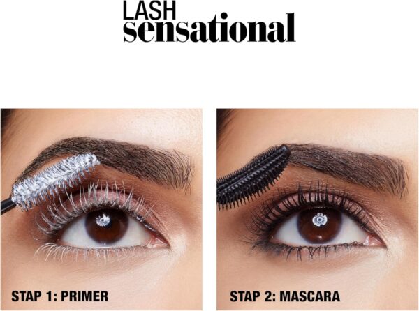 Maybelline New York, Volume Mascara, Lash Sensational, Colour: Very Black, 9.5 mL