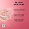 Makeup Revolution Highlight Reloaded, Highly Pigmented, Shimmer Glow Finish Face Makeup, Just My Type, 10g