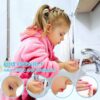 Yetech Kids Washable Makeup Set, 23PCS Safety Tested Real Cosmetics Kit for Kids With Mermaid Bag Birthday for Girls Age 4-8