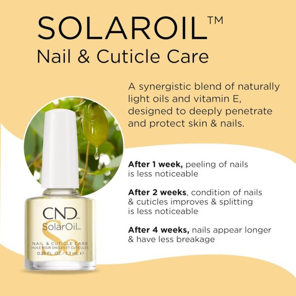 Creative Nail Design Solar Oil Nail and Cuticle Conditioner 7.3 ml