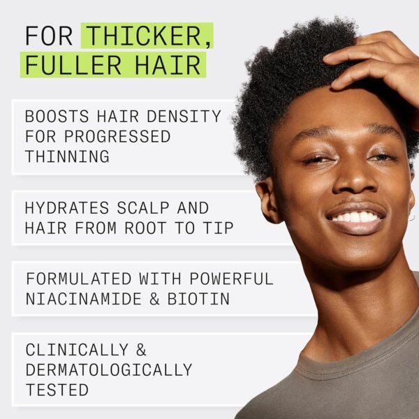 Nioxin Scalp + Hair Thickening System Kits | For Natural, Colored, & Damaged Hair with Light to Progressed Thinning | Strengthen & Boost Hair Density with Niacinamide & Biotin | 3 Month Supply