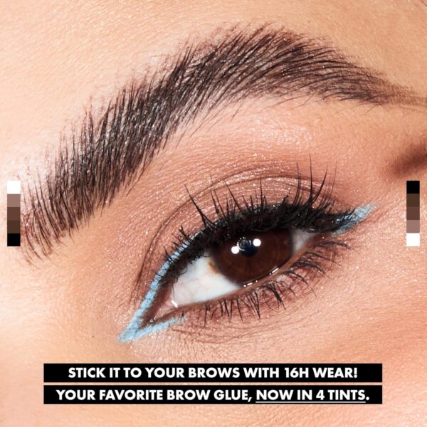 NYX Professional Makeup Brow Glue, Instant Brow Styler, Laminated Brow look, Clear