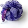 915StHZTpkL._AC_SL1500_.jpg 1541 London Exfoliating Bath & Shower Body Puff/Scrunchie/Buffer (Aubergine)