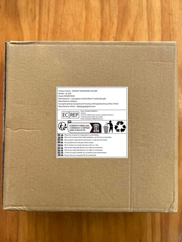 915yXq05LRL._AC_SL1500_.jpg ROWNYEON 360 Rotating Makeup Organiser,Revolving Toiletry Organiser Storage Turntable Lazy Susan Makeup Stand, Vaity Cosmetic Organiser Tray for Perfume,Bedroom,Kitchen,Dressing Table Organiser