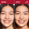 Rimmel Lasting Finish 25 HR Compact Foundation 003 Sesame, Matte Buildable Coverage, Powder-to-Cream, Anti-Pollution Shields, SPF 20, Hyaluronic Acid, Waterproof, Hides Imperfections