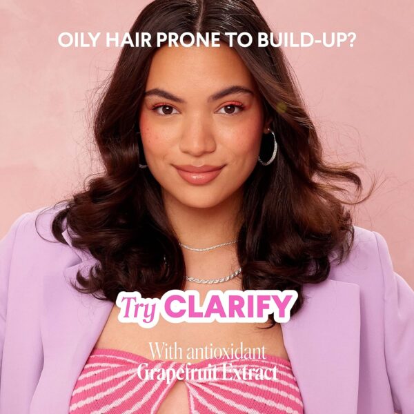 MONDAY HAIRCARE Clarify Shampoo and Conditioner Set 12oz for Oily Hair, Made with Grapefruit Extract, Coconut Oil, Shea Butter, Vitamin E and Provitamin B5