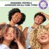 Garnier Method For Curls Deep Conditioning Mask, up to 7 days of moisture & curl definition. Designed, tested & approved on all curl types, including type 4 curls & coils. Silicone free, 370ml