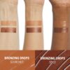 Makeup Revolution, Bright Light Bronzing Drops with Hyaluronic Acid, Sun-Kissed Finish, Bronze Scorched, 23ml