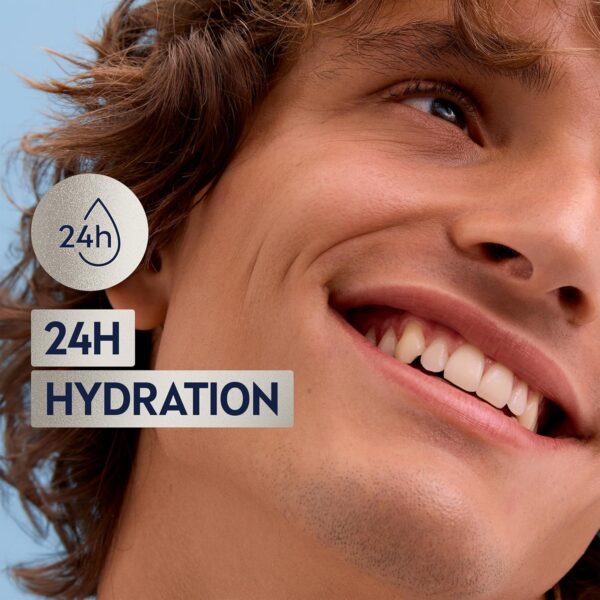 NIVEA MEN Sensitive Face Moisturiser (75ml), Men's Moisturiser with 0% Alcohol, Made for Sensitive Skin, Men's Skin Care Essentials (Packaging may vary)