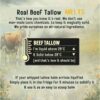 Beef Tallow Whipped Balm – Grass Fed Beef Tallow Face Cream & Moisturiser - Oud Scented 60g Golden Cow Hydrating Whipped Balm for Dry Skin - Natural Organic Skin care for Face & Body by Forticare