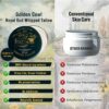 Beef Tallow Whipped Balm – Grass Fed Beef Tallow Face Cream & Moisturiser - Oud Scented 60g Golden Cow Hydrating Whipped Balm for Dry Skin - Natural Organic Skin care for Face & Body by Forticare