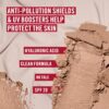 Rimmel Lasting Finish 25 HR Compact Foundation 003 Sesame, Matte Buildable Coverage, Powder-to-Cream, Anti-Pollution Shields, SPF 20, Hyaluronic Acid, Waterproof, Hides Imperfections