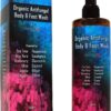 Organic Antifungal Body & Foot Wash | Tea Tree | Antibacterial | Relieve Acne, Eczema, Warts, Athlete’s Foot, Ringworm, Toenail Fungus, Jock Itch | Natural Ingredients | Deluxe Size | 350ml