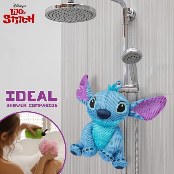 Disney Sponges Bath Kids - Fun Stitch Baby Sponges for Bath Loofah Plush Bathroom Accessories Shower Sponge for Adults