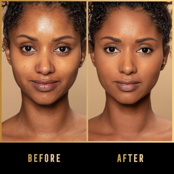 MAX FACTOR - Facefinity All Day Flawless Foundation - 3-in-1 Concealer, Liquid Foundation & Face Primer - Up To 30hr Wear - Flawless Airbrush Finish, SPF 20, Vegan - C50 Natural Rose - 30ml
