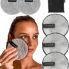 Reusable Eye Makeup Remover Pads Set -Ogato- Just Use Water- XL Reusable Face Pads - Eco Friendly - FREE Laundry Bag - Makeup Remover Cloth For All Skin Types -UK Brand