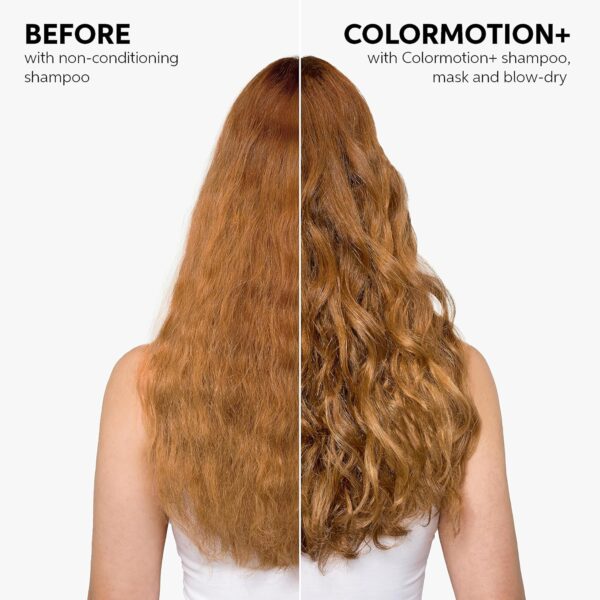 Wella Professionals ColorMotion+ Structure Mask - Colour Protection & Strength Hair Mask for Treated & Dyed Hair - Smooths, Boosts Shine & Protects Hair Colour for Up to 8 Weeks 500ml