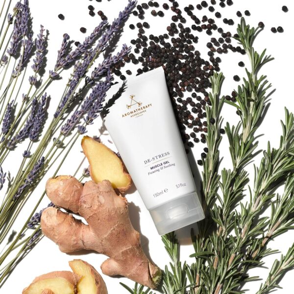 Aromatherapy Associates DeStress Muscle Gel 150ml, First Cools Inflamed Muscles Before Imparting A Deep, Comforting Warmth Leaving Muscles Soothed and Relaxed