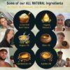 Beef Tallow Whipped Balm – Grass Fed Beef Tallow Face Cream & Moisturiser - Oud Scented 60g Golden Cow Hydrating Whipped Balm for Dry Skin - Natural Organic Skin care for Face & Body by Forticare