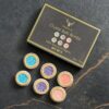 ComfyCozy Crystal Bath Bombs Luxury Gift Set | Relaxation Beauty Pamper Self Care Birthday Gifts for Women Mum Her Him Anniversary | 6 * 50g Vegan Organic Bathbombs | Relaxing Hamper Spa Bomb Package