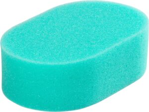 Manicare Luxury Bath Sponge, Shower Body Scrubber, Super Soft Cleaning Sponge, Gentle On The Skin for an All Over Wash, Durable and Long Lasting, Lather and Use with Shower Gel Or Body Wash, Mint
