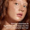 Aveeno Face Calm+Restore Nourishing Oat Cleanser (1x 200ml), Non-Foaming Face Care, Gentle Cleanser with Prebiotic Oat and Calming Feverfew, Helps Preserve Skin's Barrier