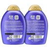 OGX Nourishing + Coconut Milk Shampoo & Conditioner Set, Hydrating & Restoring, Moisturizes for Soft Hair After the First Use, Sulfate-Free Surfactants, 2 Items, 2 x 13 fl. Oz