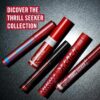 Rimmel Thrillseeker Extreme Volume Mascara Black, Ultra Volumising, 24hr Wear, Unique BIG Tower Fibre Brush, Smudge-Proof, Flake-Free, Clump-Free, Cruelty Free 12.5ml