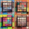 NYX Professional Makeup Ultimate Shadow Palette, 16 Vibrant True-To-Pan Eyeshadow Shades, Metallics, Shimmers, Colours and Nudes in Pressed Pigments, Vegan Formula, Warm Neutrals, 0.8 g