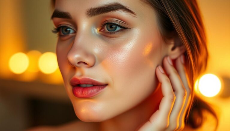 Night skincare routine for glowing skin