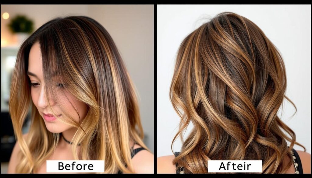 Woman with healthy, thick hair after following natural remedies to stop hair fall
