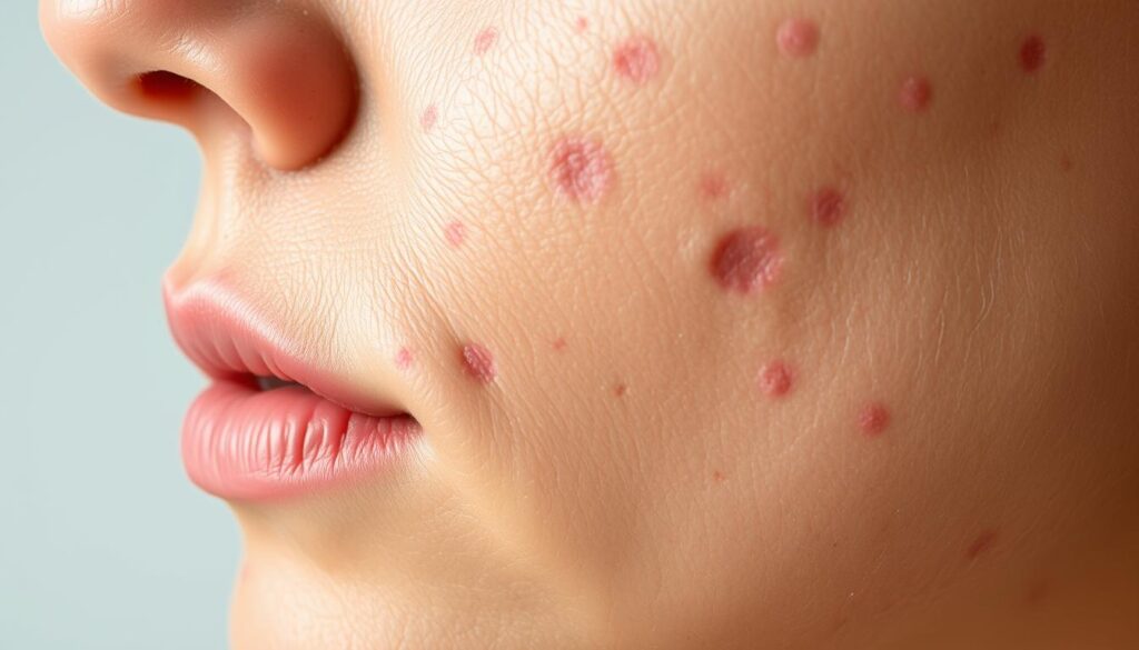 acne scars types