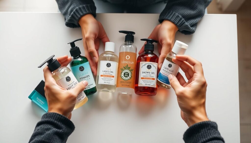 choosing the right shower gel