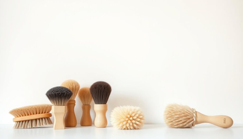 dry brush types and materials