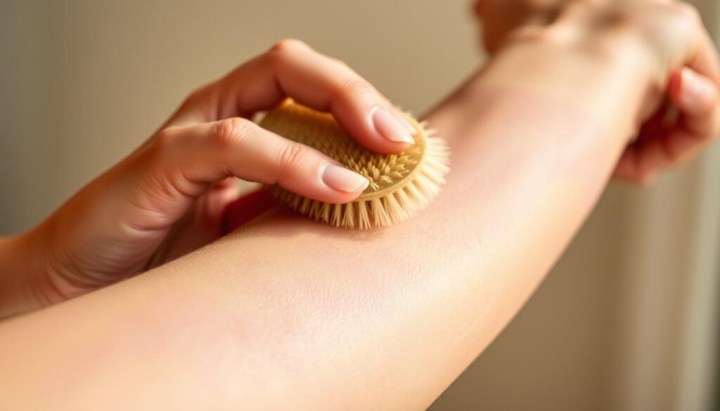 dry brushing for blood circulation