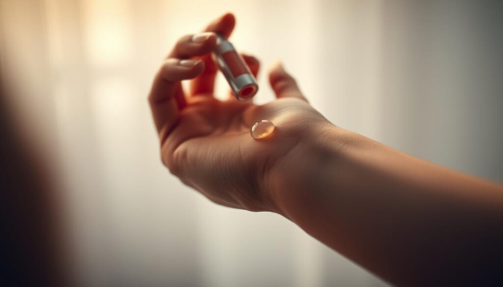 fragrance development on skin