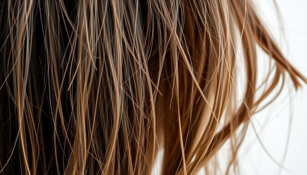 hair damage signs