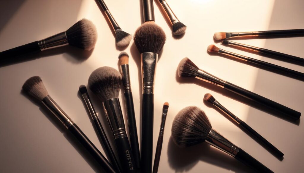 makeup brushes