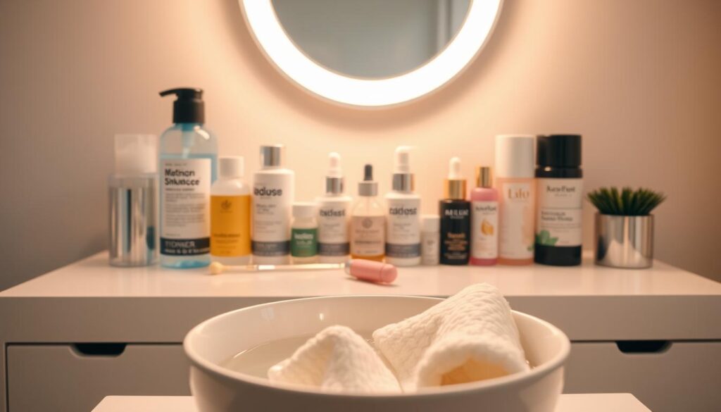 oily skin routine
