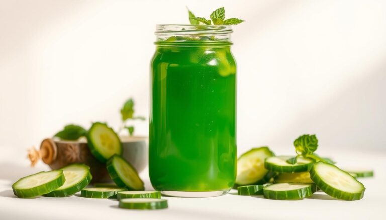 Cucumber juice for skin whitening