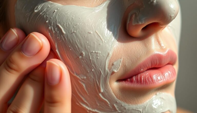 DIY clay mask for oily skin