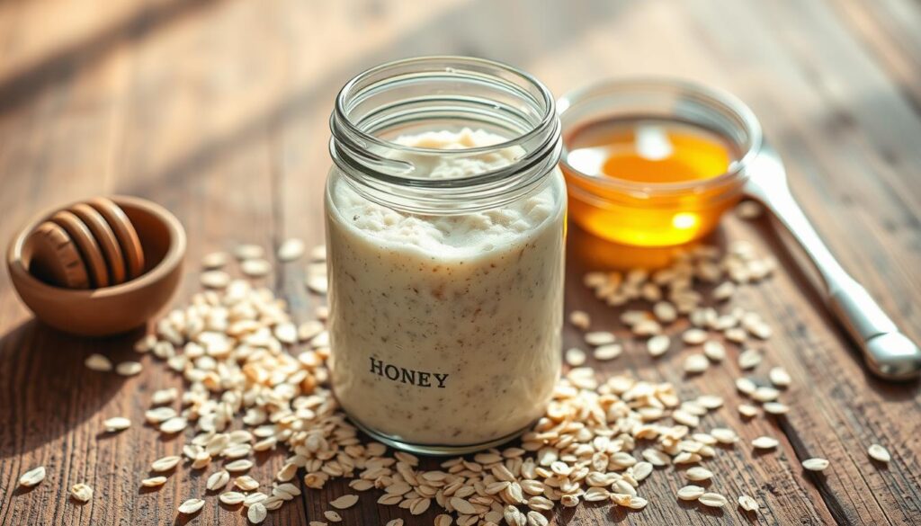 DIY oatmeal face scrub recipe