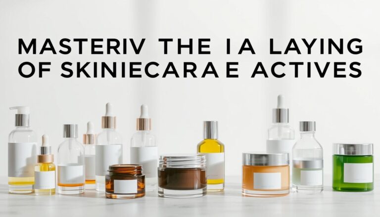 How to layer skincare actives