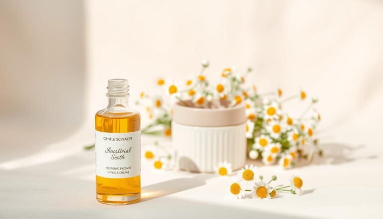 Minimalist routine for sensitive skin