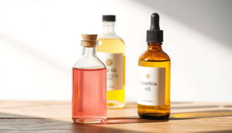 Rosehip vs jojoba oil uses
